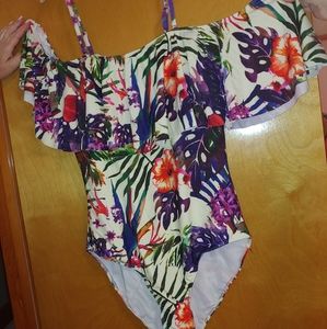New Floral Bathing Suit